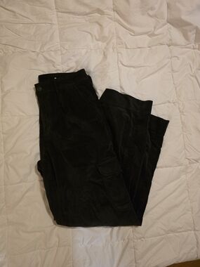 American Eagle Outfitters Black Corduroy Pants